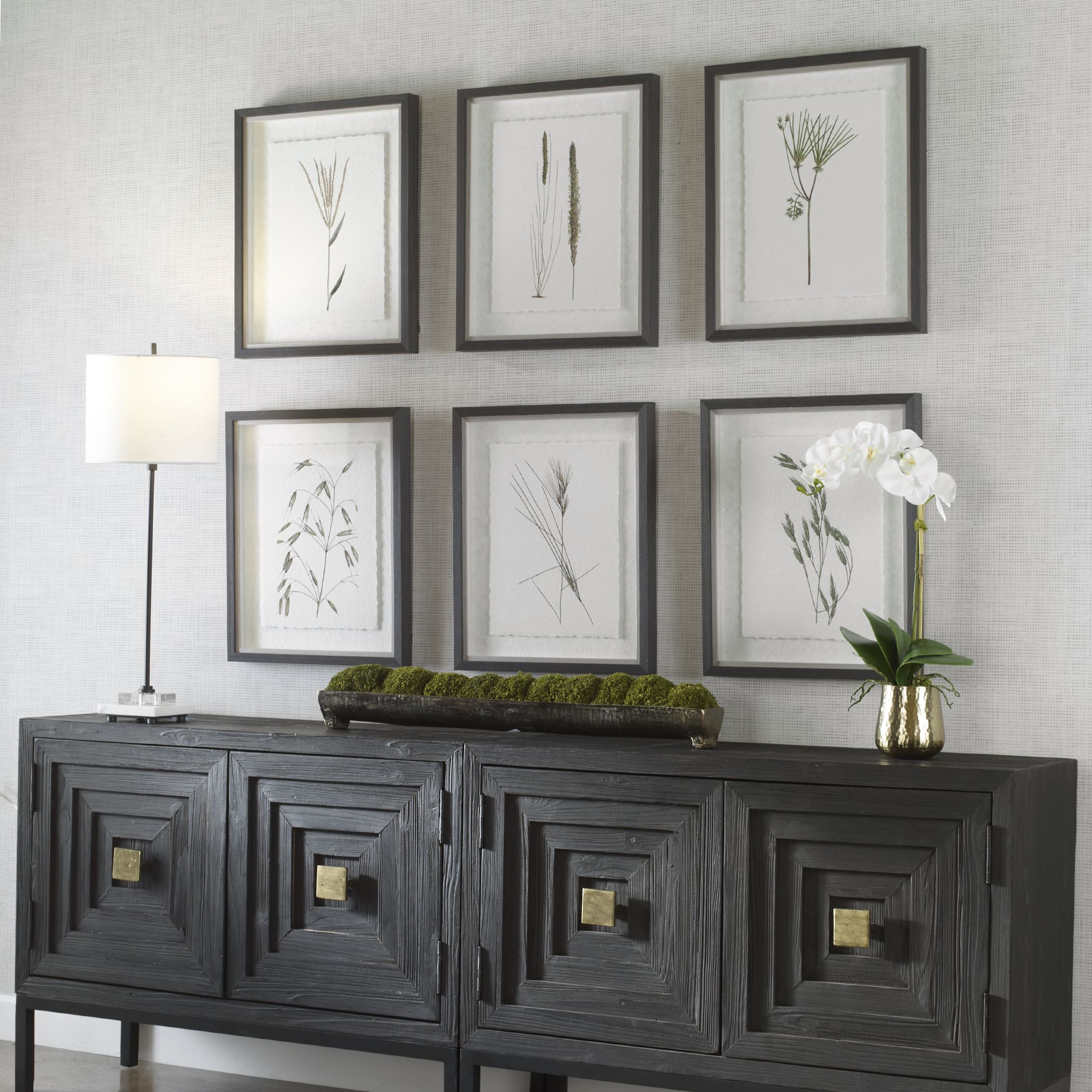 Forest Finds 22 X 18 inch Framed Prints, Set of 6