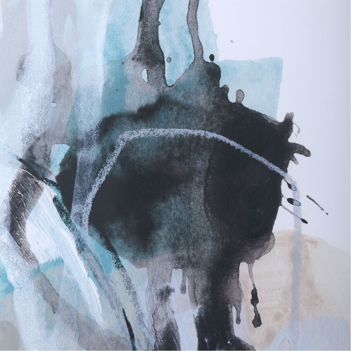 Force Reaction 30 X 22 inch Abstract Prints, Set of 2