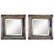 Davion 18 X 18 inch Silver Wall Mirrors