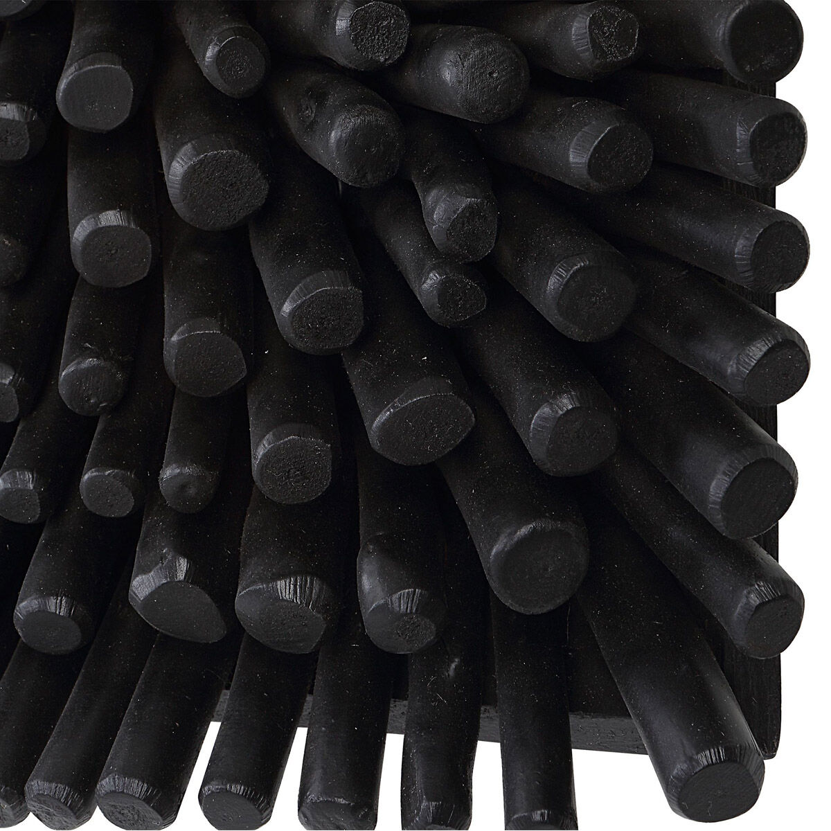 Portside Satin Black Wood Wall Panel