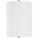 York 36.75 inch 150.00 watt Crystal and Antique Brass Buffet Lamp Portable Light