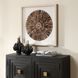 Tiger Sea Urchin Natural Tiger Sea Urchin Spines and Off-White Linen and Natural Pine Shadow Box