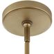 Pinchot 4 Light 22.25 inch Brushed Matte Gold Pendant Ceiling Light