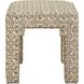 Satoria Olive Green Boucle Bench