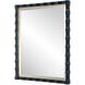 Gulf 39 X 31 inch Navy Lacquer Mirror