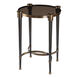 Thora 25 X 19 inch Brushed Black End Table, Billy Moon