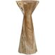 Coastwood 22.25 X 10 inch Bleached Natural Teak Indoor-Outdoor Drink Table