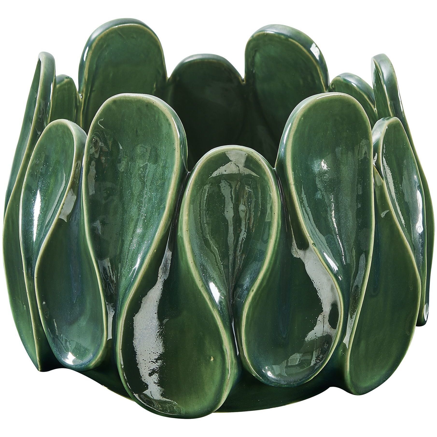 Petal Pinch 15 X 11.5 inch Indoor-Outdoor Bowl