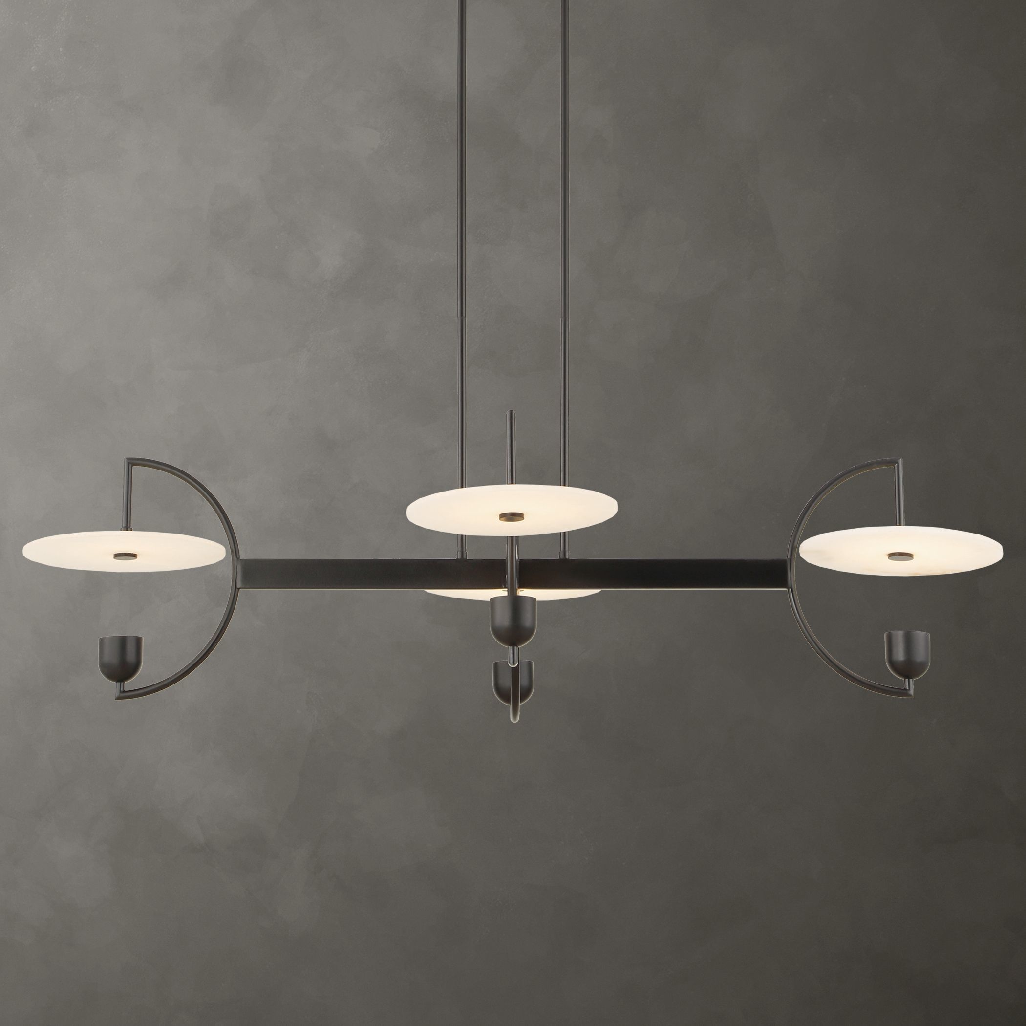 Kyoto Linear Chandelier Ceiling Light