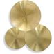 Cymbalic Brass Wall Art, Set of 3