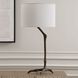 Perch 31 inch 150.00 watt Warm Antique Bronze Table Lamp Portable Light