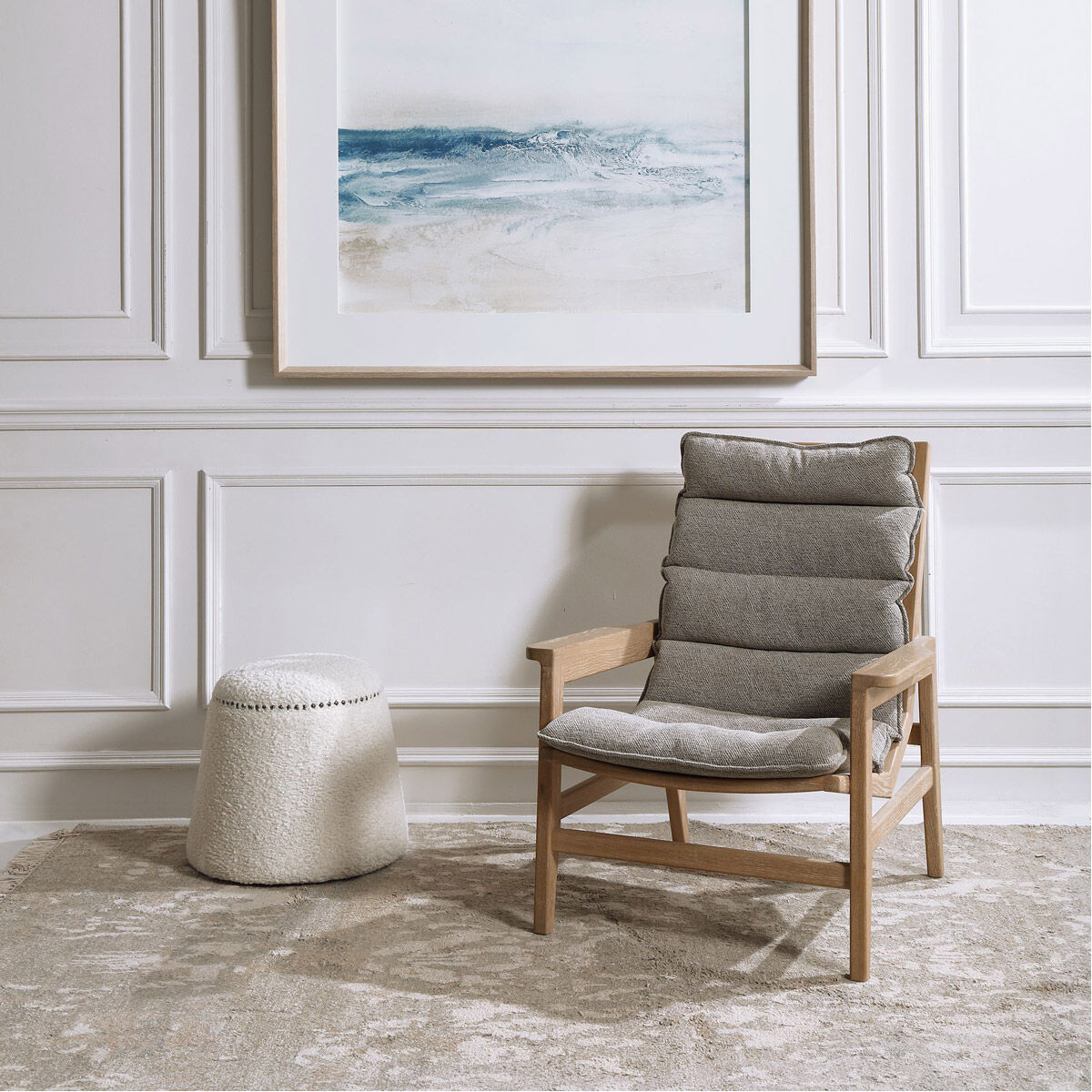 White oak accent best sale chair