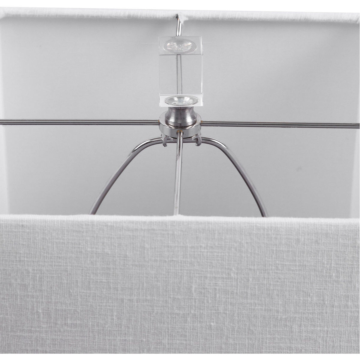 Bennett 33 inch 150 watt White Buffet Lamp Portable Light