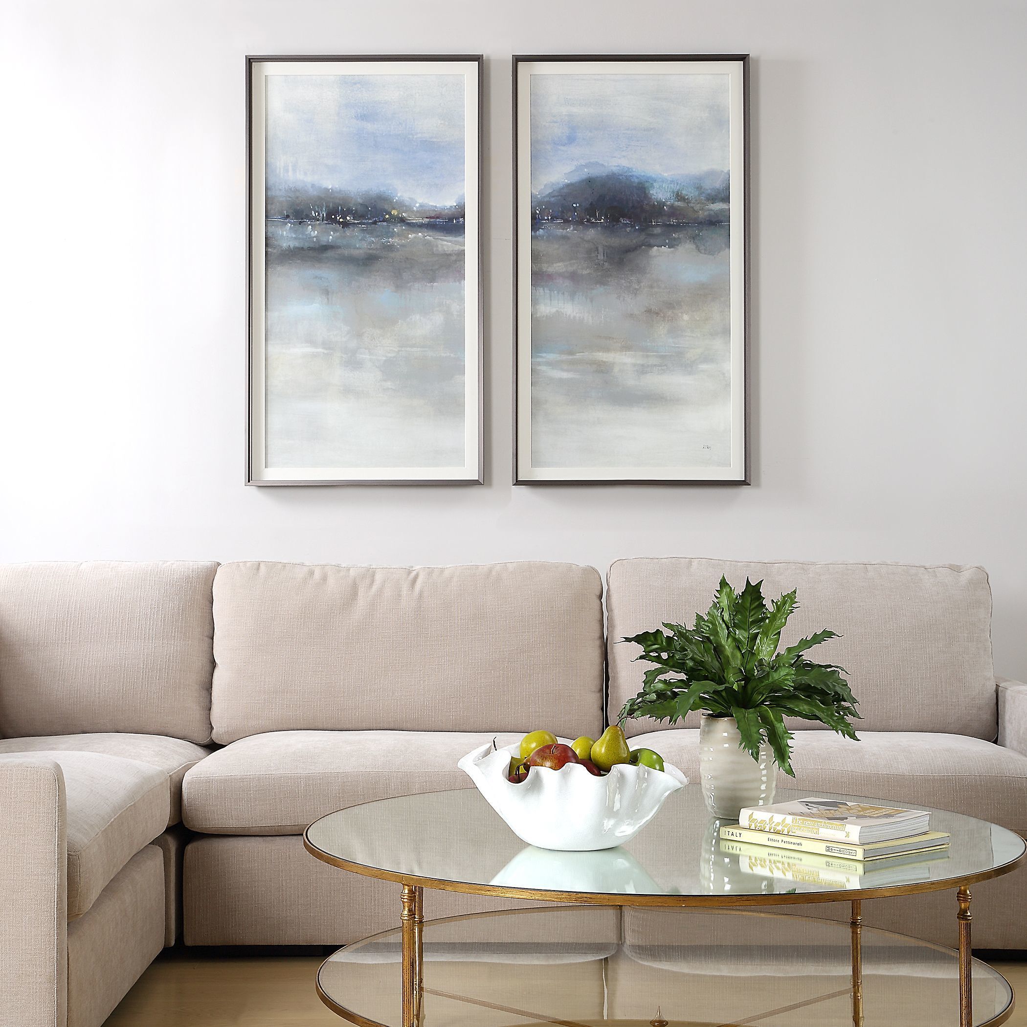 Thinking Of You 51.88 X 27.88 inch Landscape Prints, Set of 2