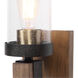 Atwood 1 Light 5 inch Deep Weathered Bronze Sconce Wall Light