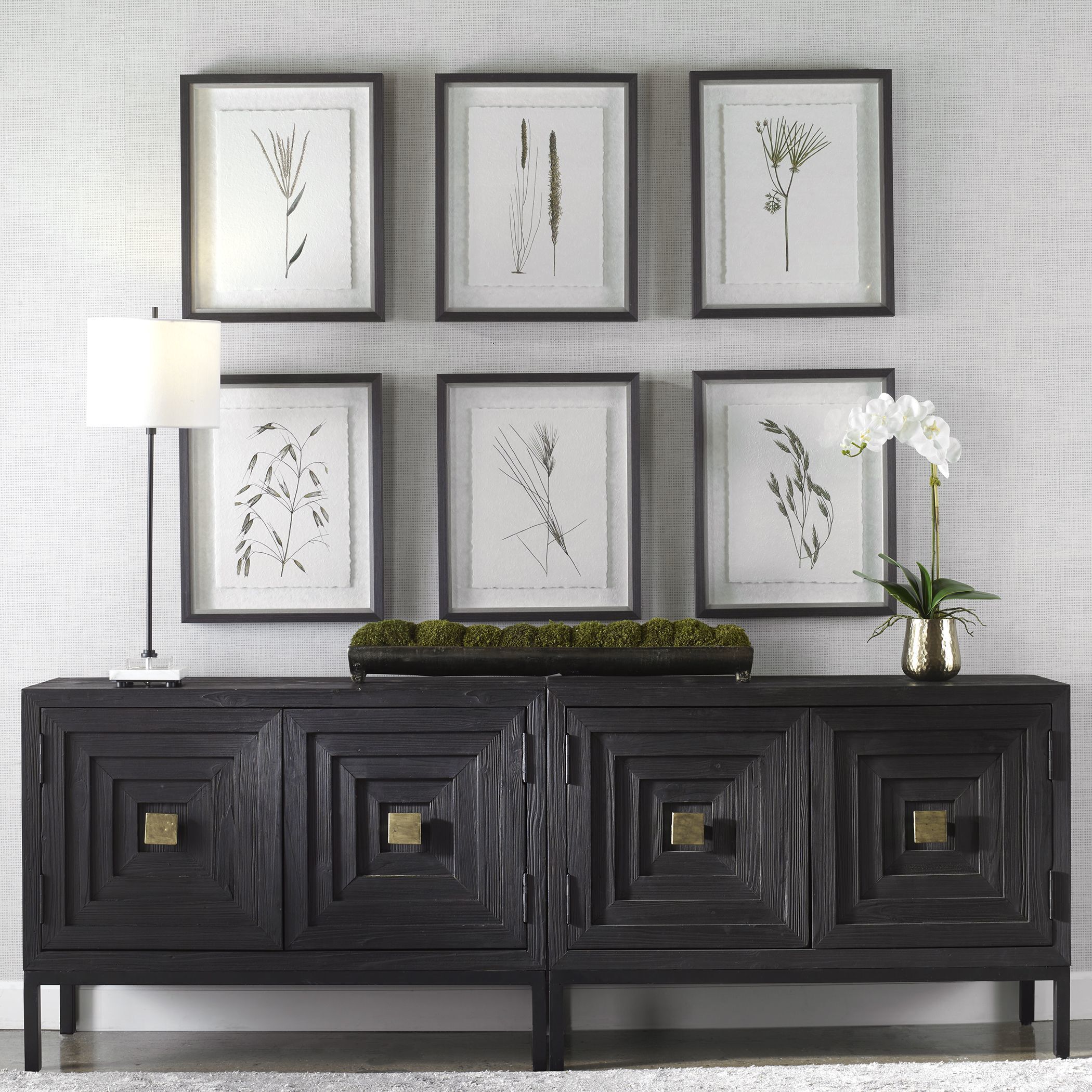 Forest Finds 22 X 18 inch Framed Prints, Set of 6