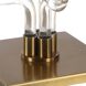 Outline Cordless 30.75 inch 7 watt Clear Acrylic and Brass Cordless Table Lamp Portable Light