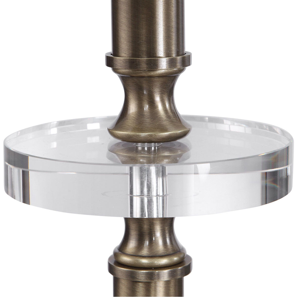 Maud 67 inch 150 watt Aged Black Floor Lamp Portable Light