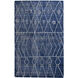 Fressia 96 X 60 inch Hand Woven Wool Rug, 5ft x 8ft