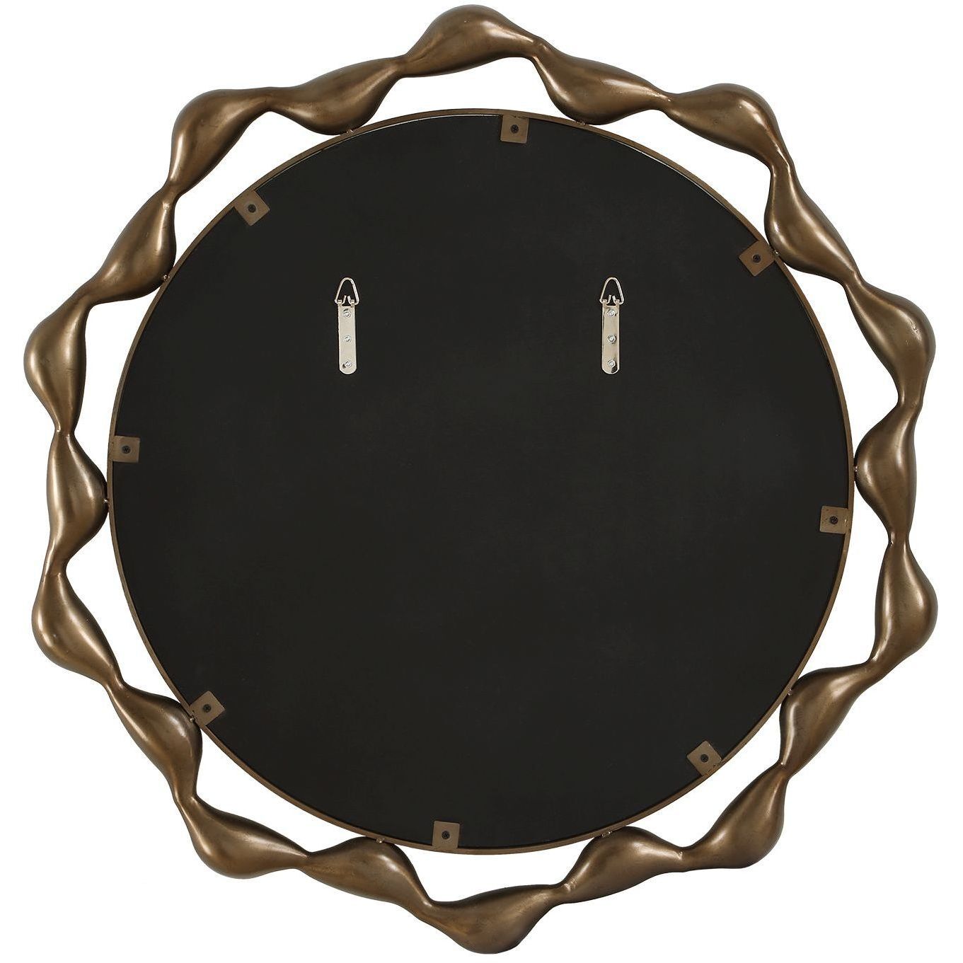 Remolino 36 X 36 inch Warm Bronze Mirror