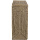 Rora 22 X 22 inch Natural Woven Banana Plant Side Table