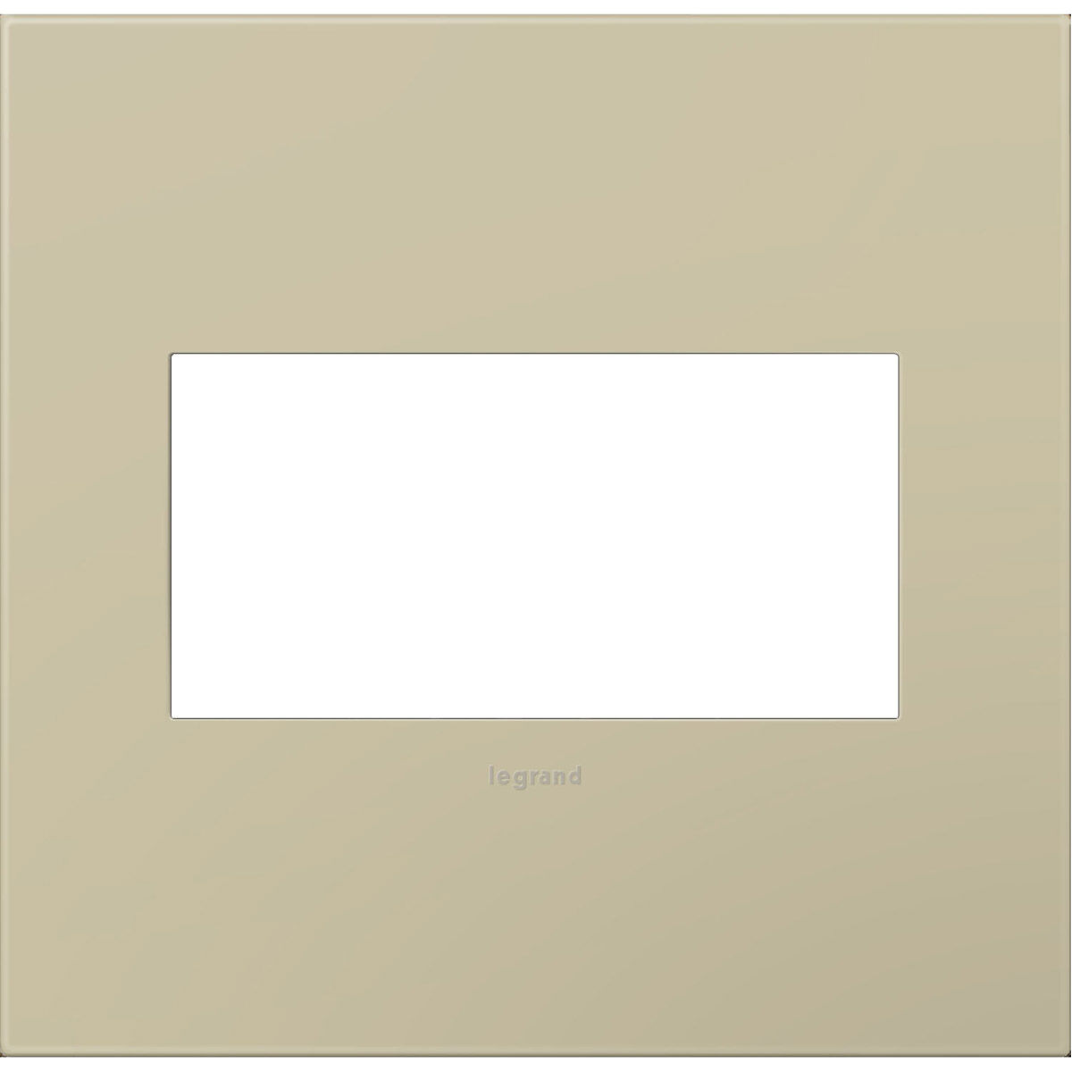 Adorne Ashen Tan Wall Plate, 2-Gang