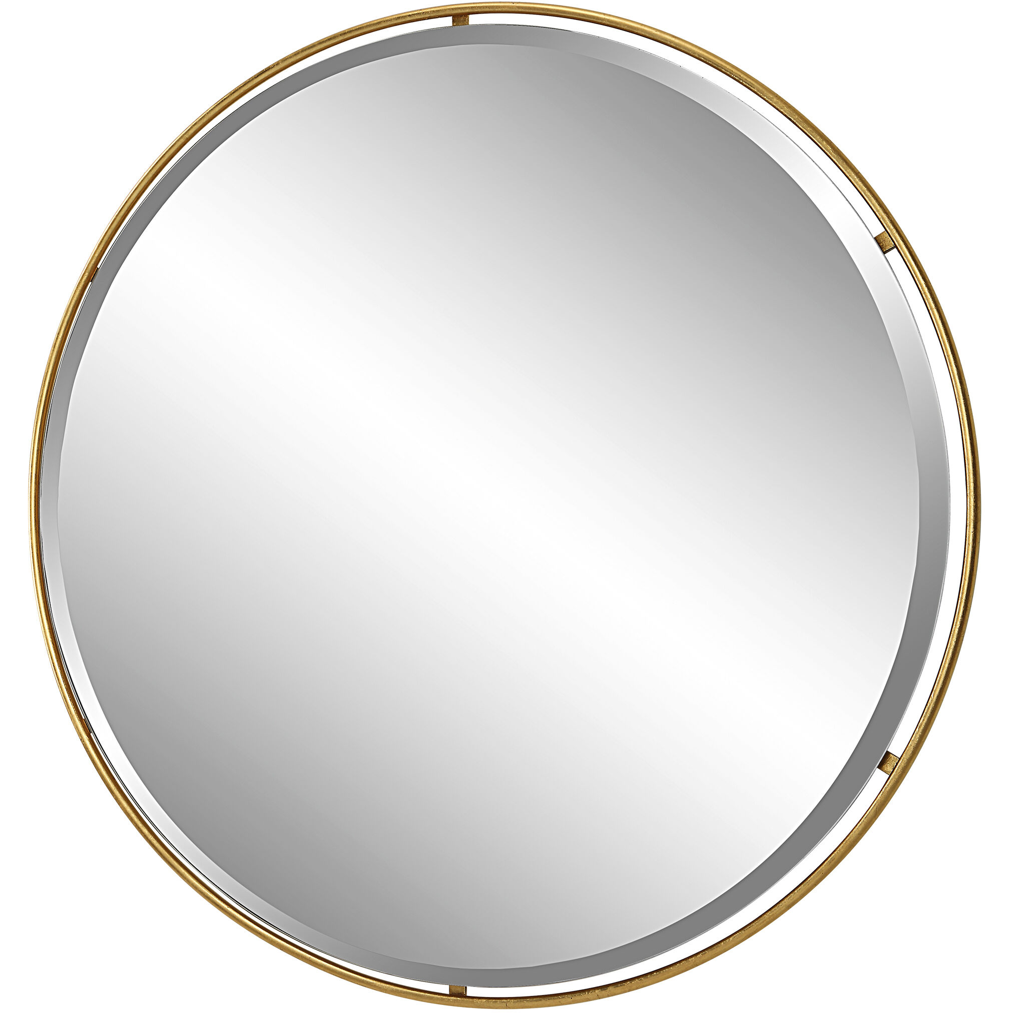 Canillo 42 X 42 inch Antiqued Gold Leaf Mirror