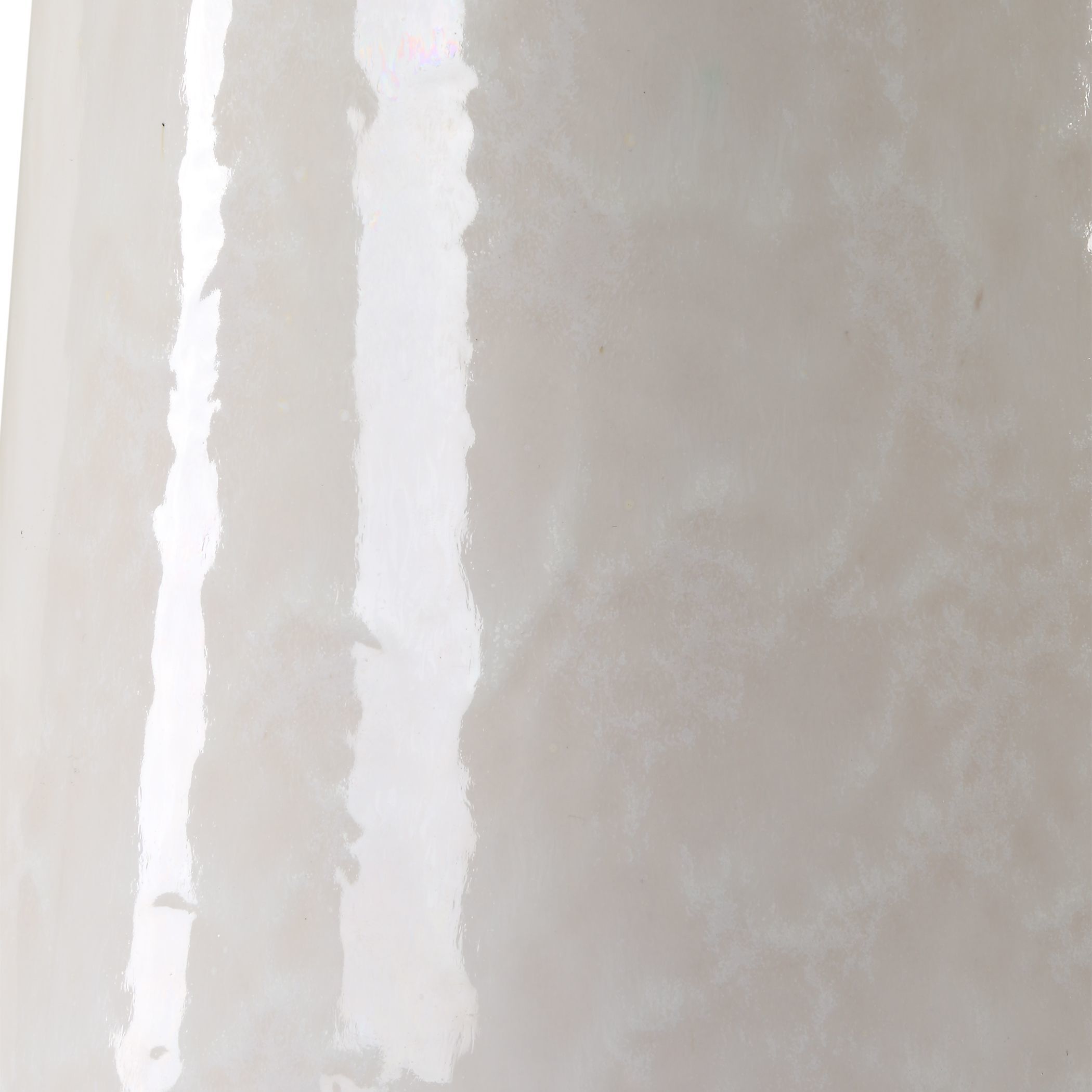 Loire 35.75 inch 150.00 watt Cream-Ivory Drip Glaze and Matte Black Table Lamp Portable Light