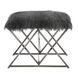 Astairess Fur Bench, Small, Grace Feyock