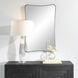 Loudon 34 X 22 inch Satin Black Vanity Mirror