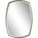 Varenna 38.13 X 27.13 inch Antiqued Gold Vanity Mirror