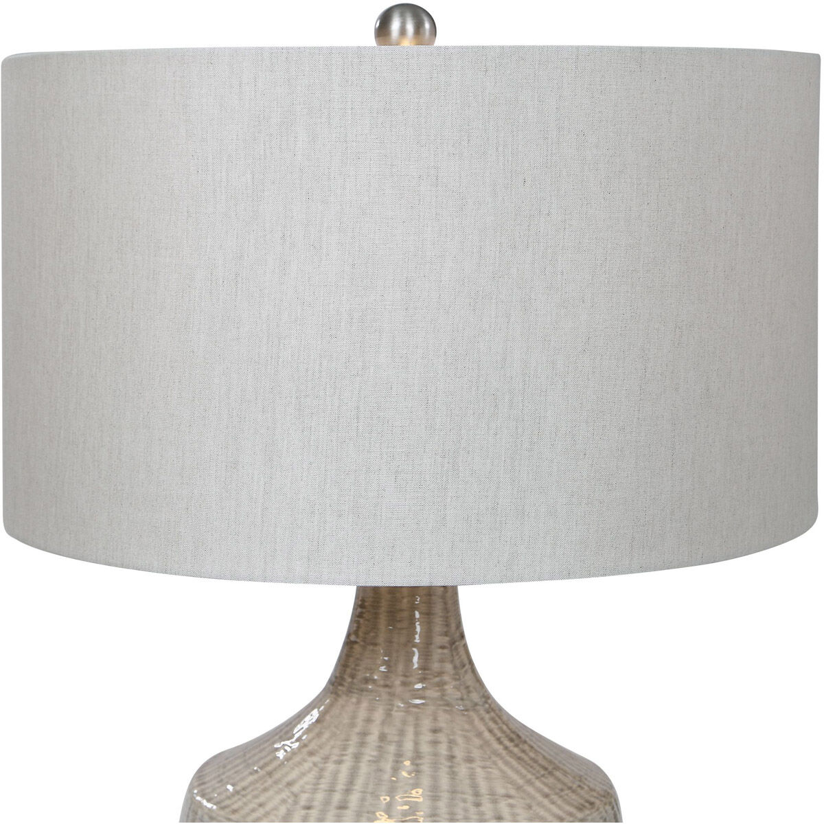 Felipe 30 inch 150 watt Gray Table Lamp Portable Light