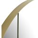 Amram 40 X 40 inch Antique Brass Mirror