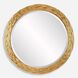 Celeste 36 X 36 inch Antiqued Gold Leaf Mirror