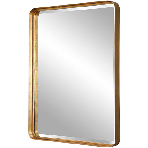 Crofton 40 X 30 inch Antiqued Gold Leaf Mirror