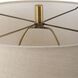 Urbino 22.25 inch 150.00 watt Distressed Terracotta and Brushed Antique Brass Table Lamp Portable Light