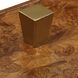 Burl Haven 15 inch Burl Veneer and Antique Brass Box