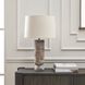 Vale 28.38 inch 150 watt Gray Wash with Warm Beige and Earthy Brown Table Lamp Portable Light