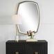 Varenna 38.13 X 27.13 inch Antiqued Gold Vanity Mirror