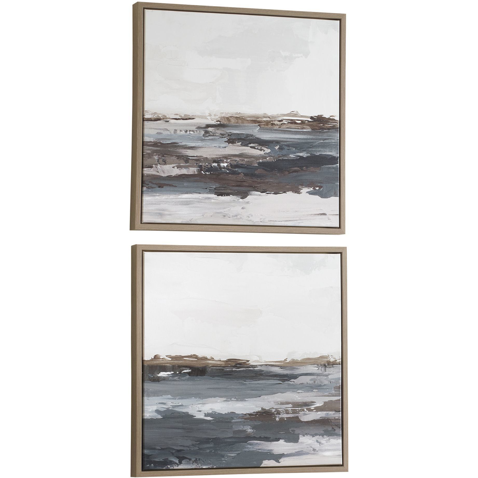 Bring Me In 25.5 X 25.5 inch Framed Landscape Painting, Set of 2