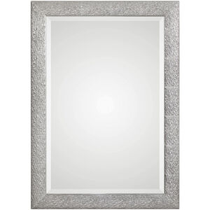 Mossley 42 X 30 inch Metallic Silver with Light Gray Wash Wall Mirror