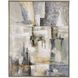 Intuition 51.5 X 41.5 inch Hand Painted Abstract Art