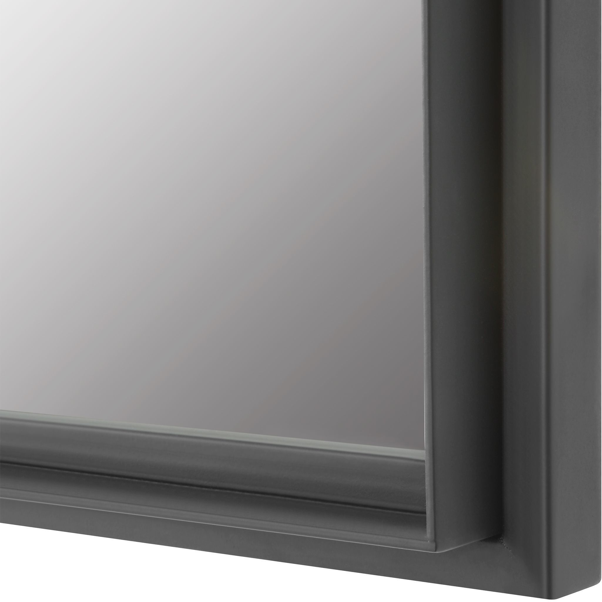 Spurgeon 39 X 39 inch Satin Black Mirror