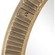 Heart Of Gold 39.5 X 39.5 inch Polished Gold-Plated Mirror