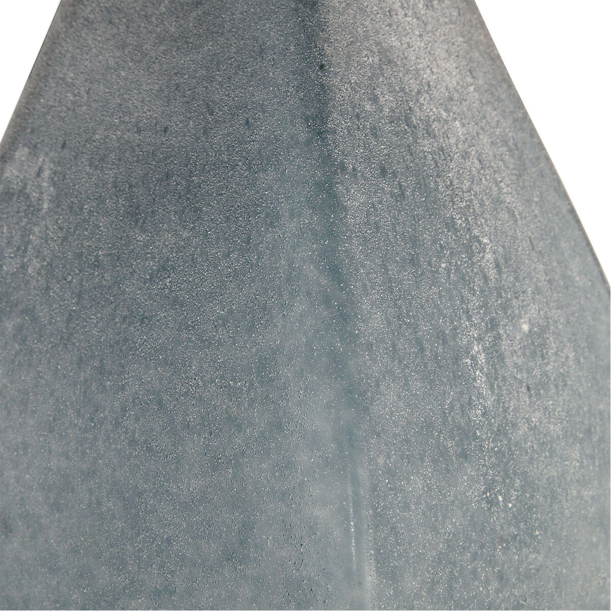 Atlantica 28.75 inch 150 watt Acid Etched Deep Ocean Blue Glass and Crystal Table Lamp Portable Light