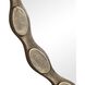 Marietta 36 X 36 inch Aged Brass Mirror