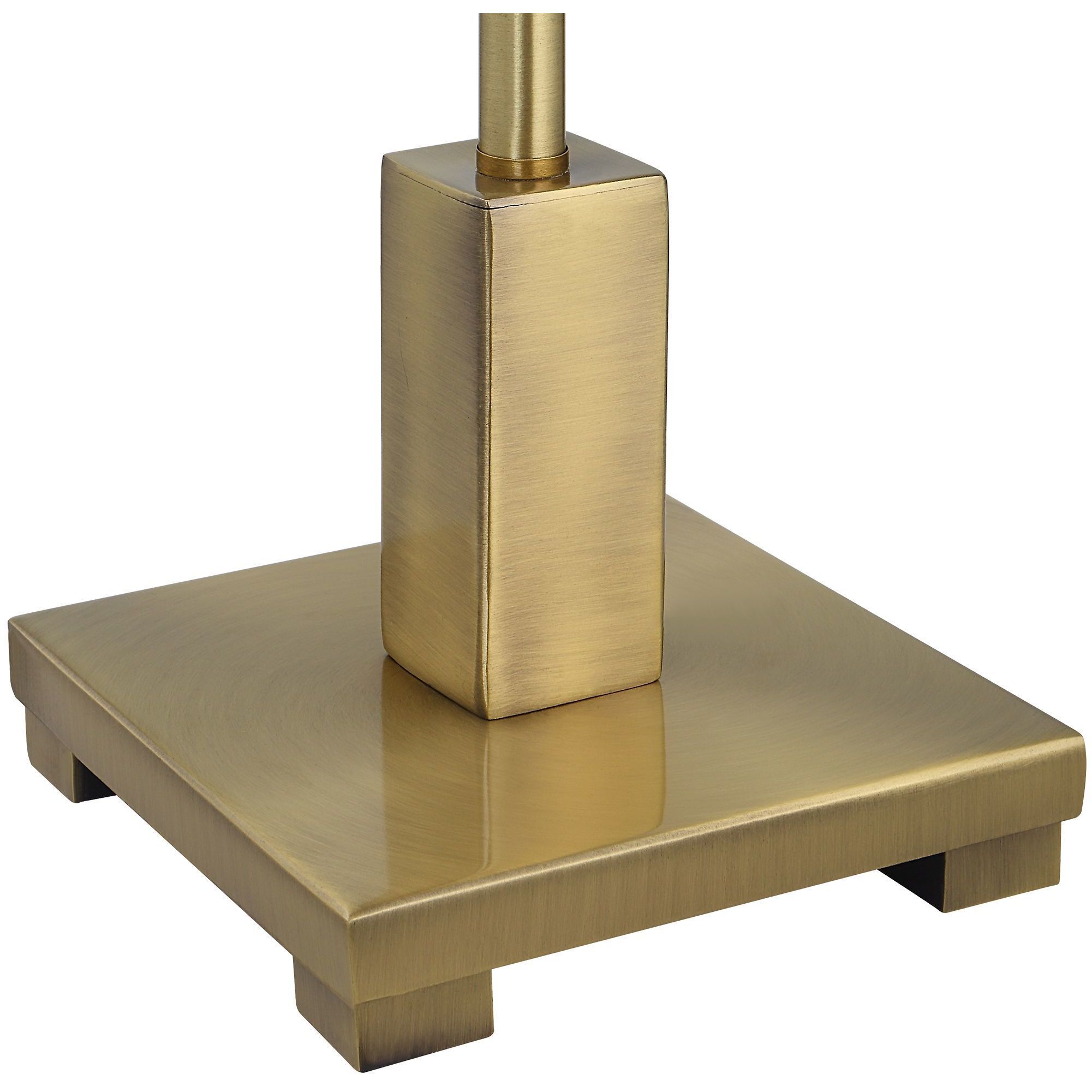Pilot 37 inch 60.00 watt Brushed Brass Buffet Lamp Portable Light