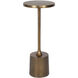 Sanaga 25 X 10 inch Antique Gold Drink Table