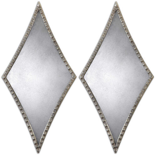 Gelston 27 X 14 inch Silver Wall Mirrors, Set of 2