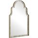 Brayden 44.38 X 27.25 inch Plated Antique Brass Mirror